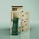 Cabane enfant sur pilotis PolarPlay Aurores boréales