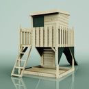 Cabane enfant sur pilotis PolarPlay Aurores boréales