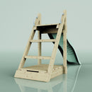 REBO Toboggan Léopard 175 cm