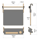 Tableau à dessin Montessori REBO Grossglockner